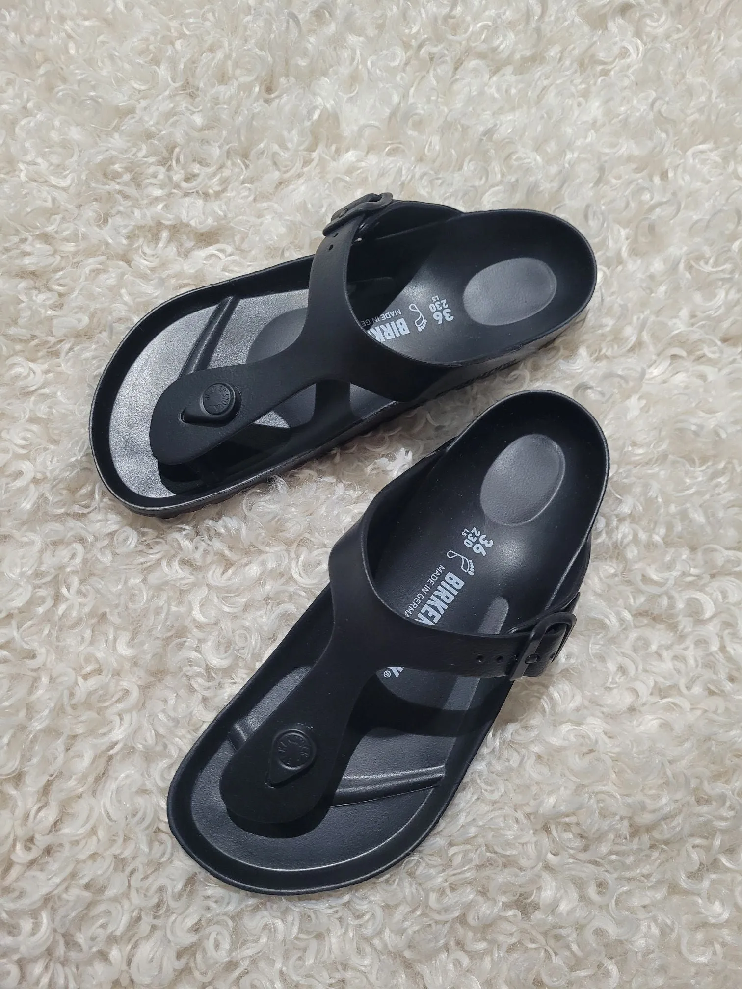 Gizeh EVA Black by Birkenstock
