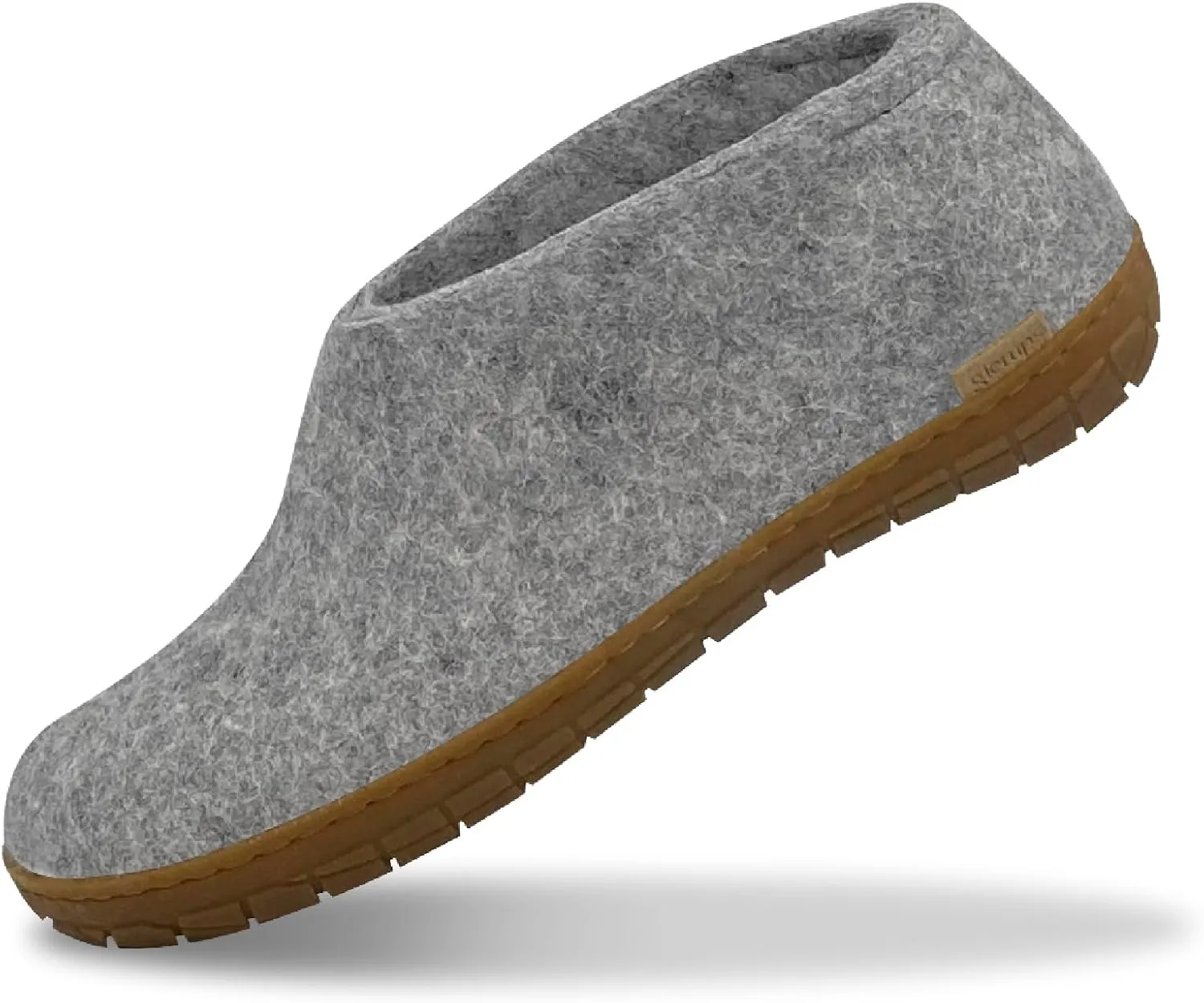 Glerups 100% high quality wool mix Shoe Slipper with rubber sole - Unisex