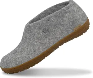Glerups 100% high quality wool mix Shoe Slipper with rubber sole - Unisex