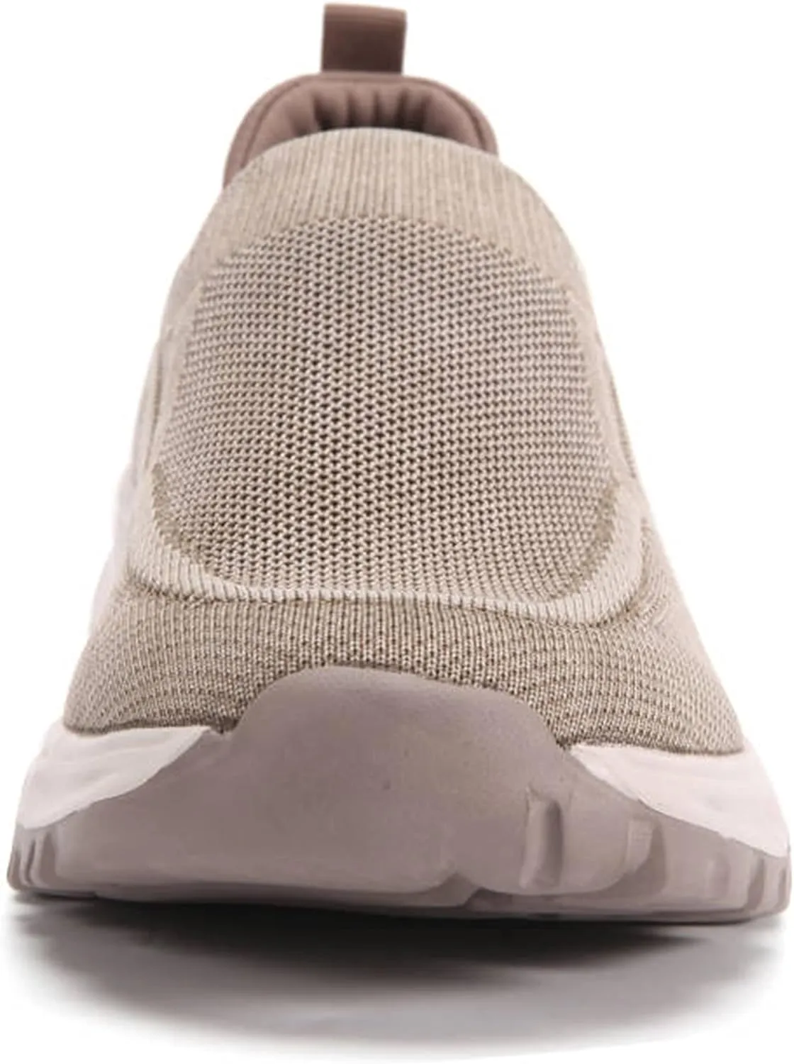 Go Tour Men's Walking Shoes - Casual Washed Knit Loafer Comfortable Slip On Athletic Sneakers