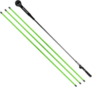 Golf Swing Trainer Aid - Golf Training Aid with Golf Grip Trainer Golf Training Equipment Power Flex Golf Swing Training Aid for Strength,Balance, and Tempo Golf Swing Speed Trainer