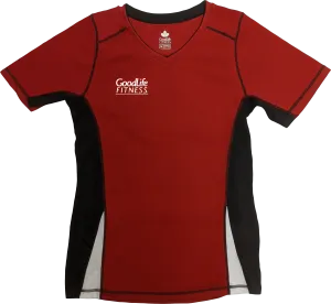 GoodLife Fitness Ladies Team Trainer Technical Top