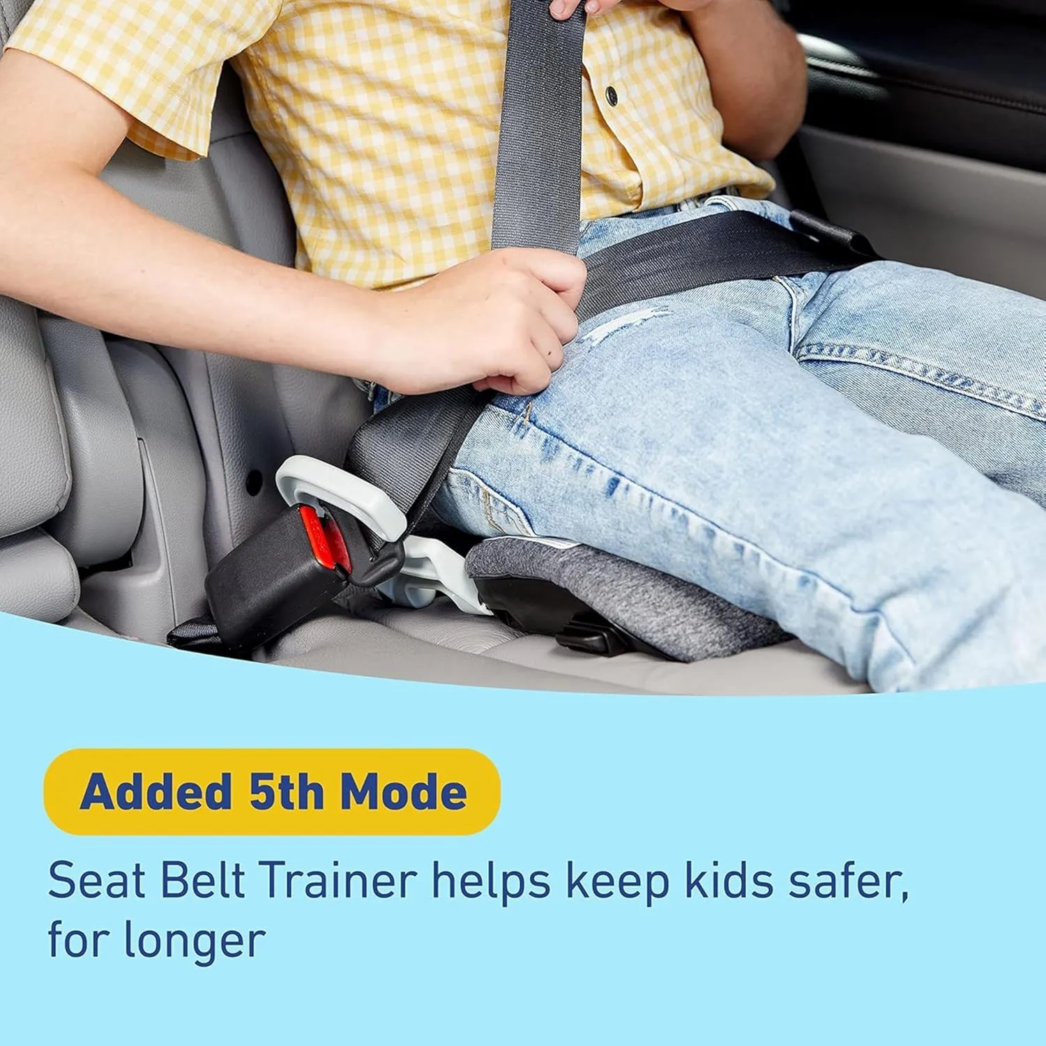 Graco 4Ever DLX Grad 5-in-1 Car Seat, Harrison Infant, Toddler, Booster, Convertible Car Seat, Features Slim Fit and Removable Seat Belt Trainer