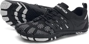 Grand Attack Barefoot Shoes Women Minimalist Zero Drop Lightweight Cross-Trainer for Wrestling Boxing Weightlifting Walking Shoes