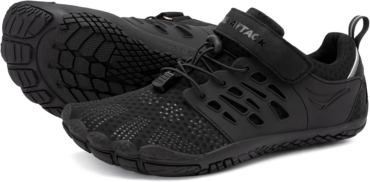 Grand Attack Men's Barefoot Shoes|Minimalist Cross-Trainer|Zero Drop Sole|Wide Toe Box