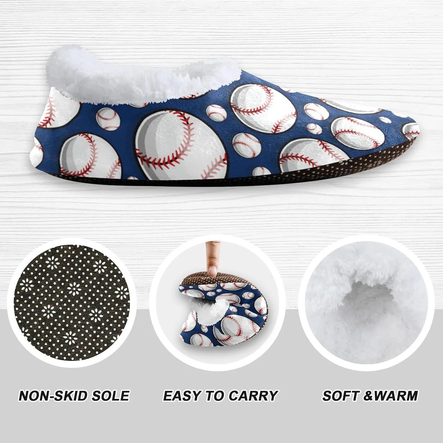 Gredecor Boys Girls Toddler Slippers Home House Slippers Warm Fur Non Slip Plush Indoor Slipper Socks for Kids¡­