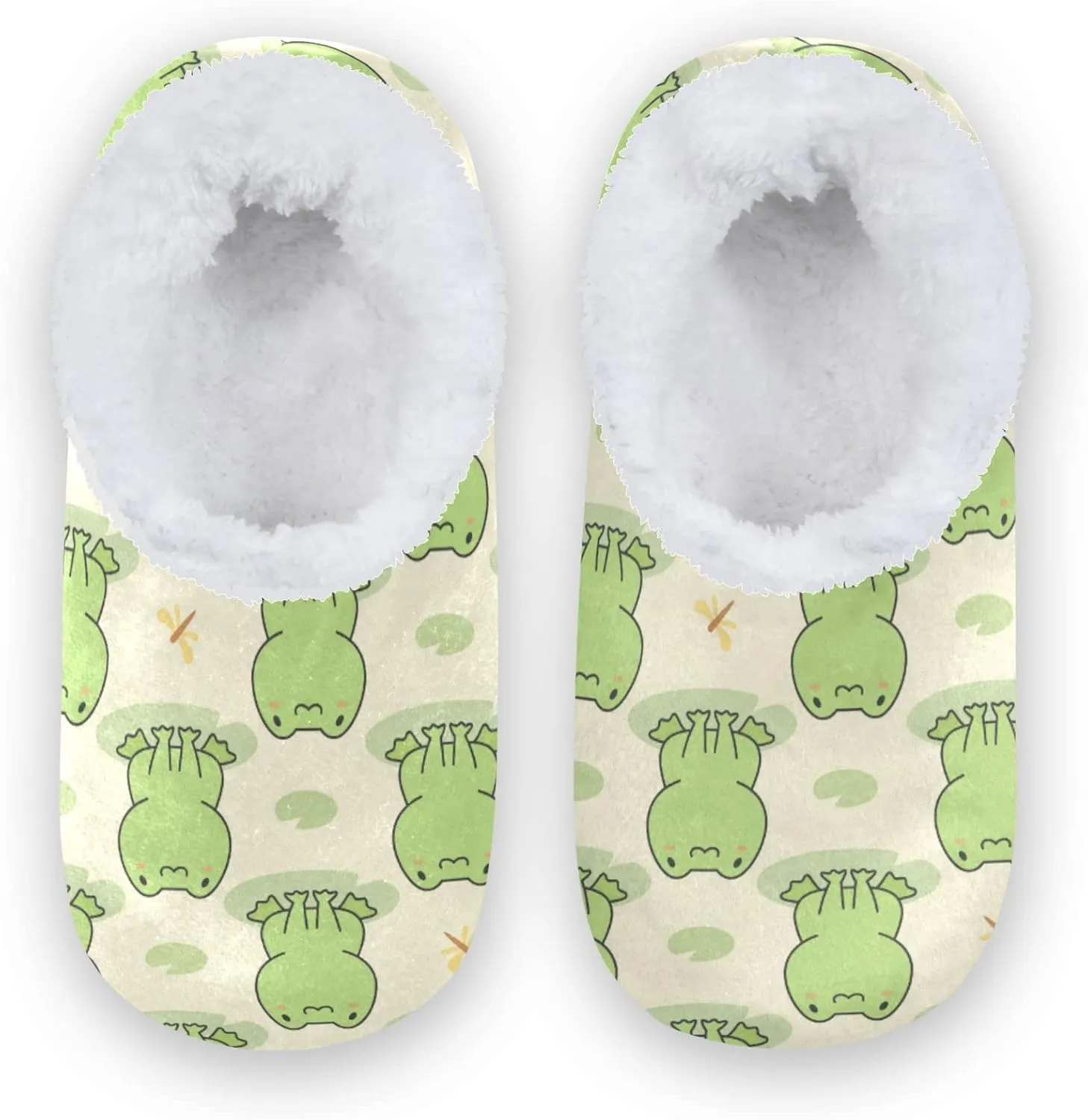 Gredecor Boys Girls Toddler Slippers Home House Slippers Warm Fur Non Slip Plush Indoor Slipper Socks for Kids¡­