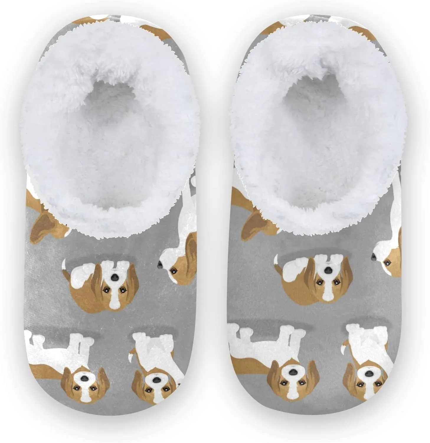 Gredecor Boys Girls Toddler Slippers Home House Slippers Warm Fur Non Slip Plush Indoor Slipper Socks for Kids¡­