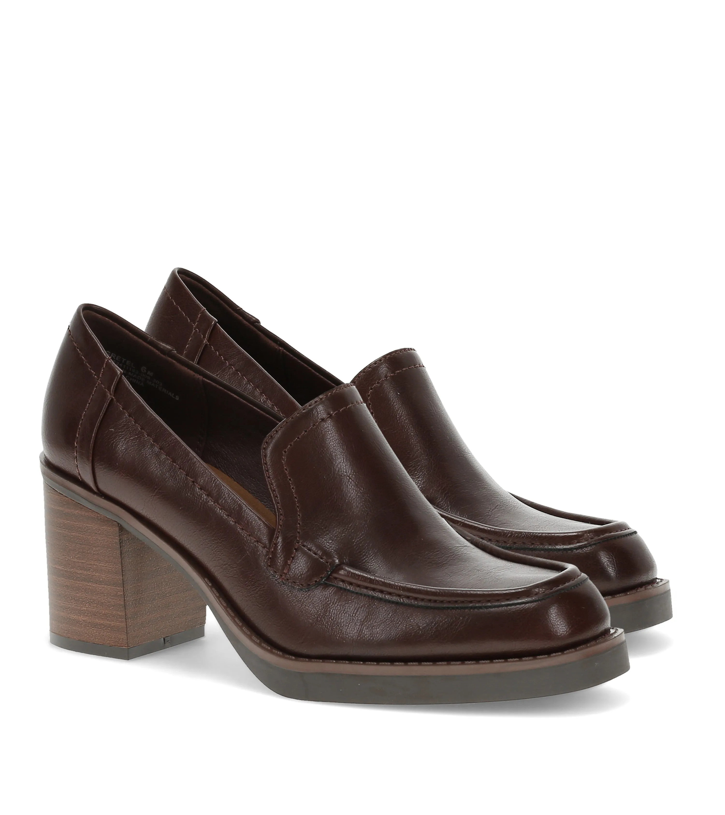 Gretel Block Heel Loafer
