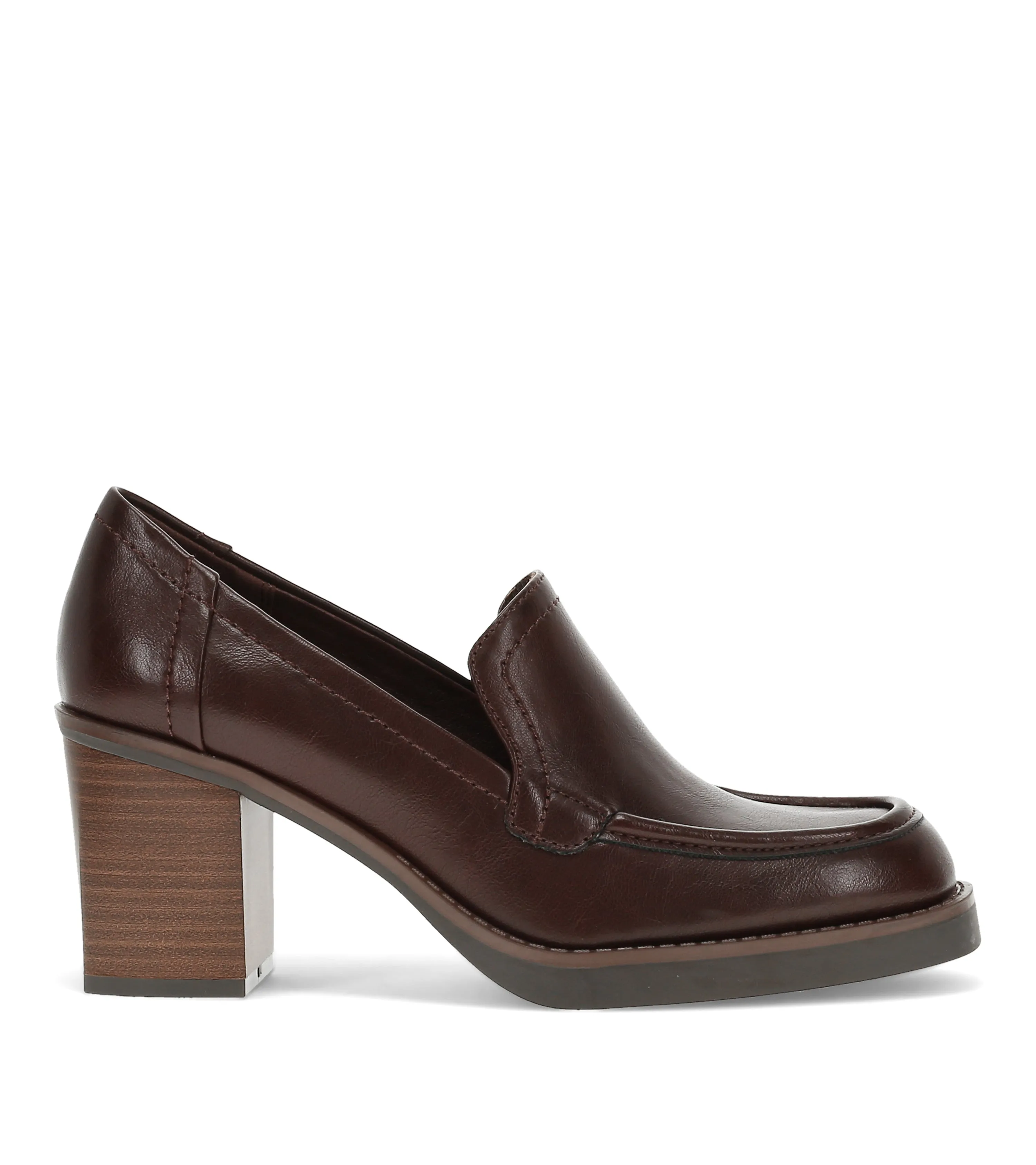 Gretel Block Heel Loafer