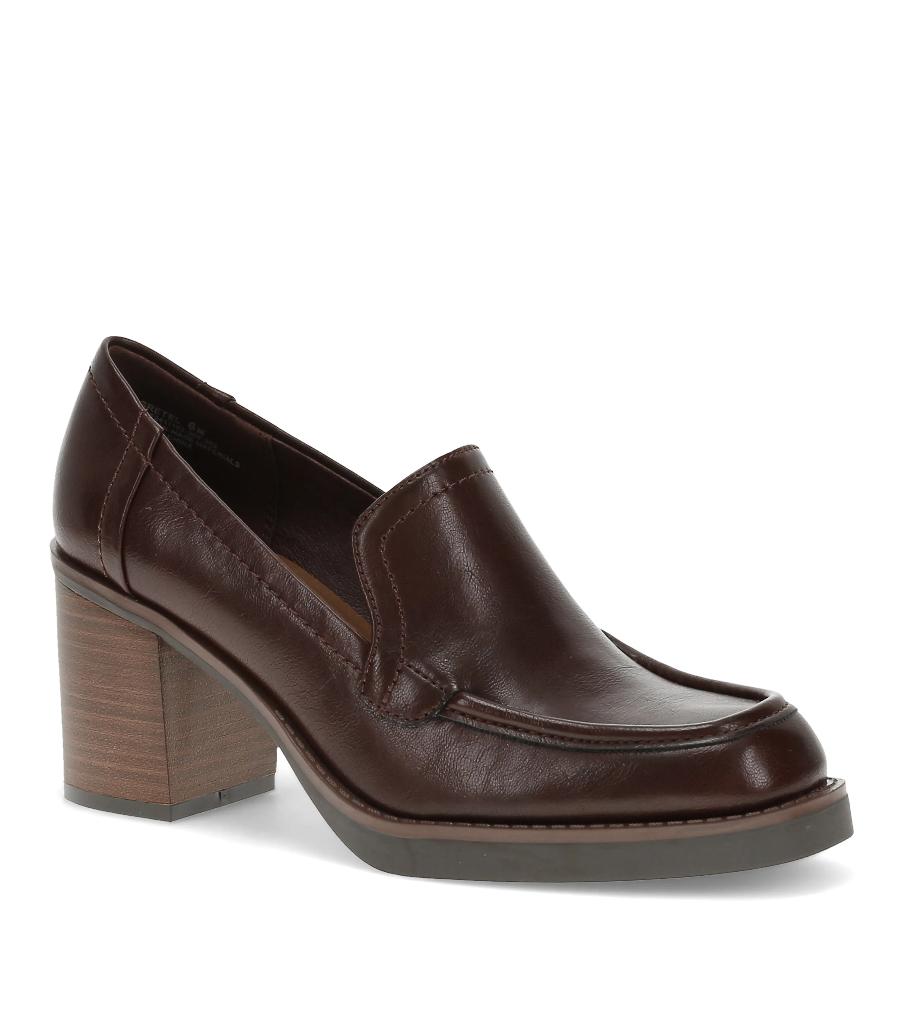 Gretel Block Heel Loafer