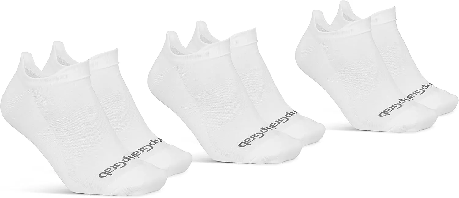 GripGrab Classic No-Show Single & Multipack Invisible Cycling Socks Short Low Sneaker Trainer Summer Liner Bike Spinning Sock