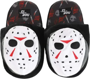 Ground Up Friday the 13th Jason Adult Slippers