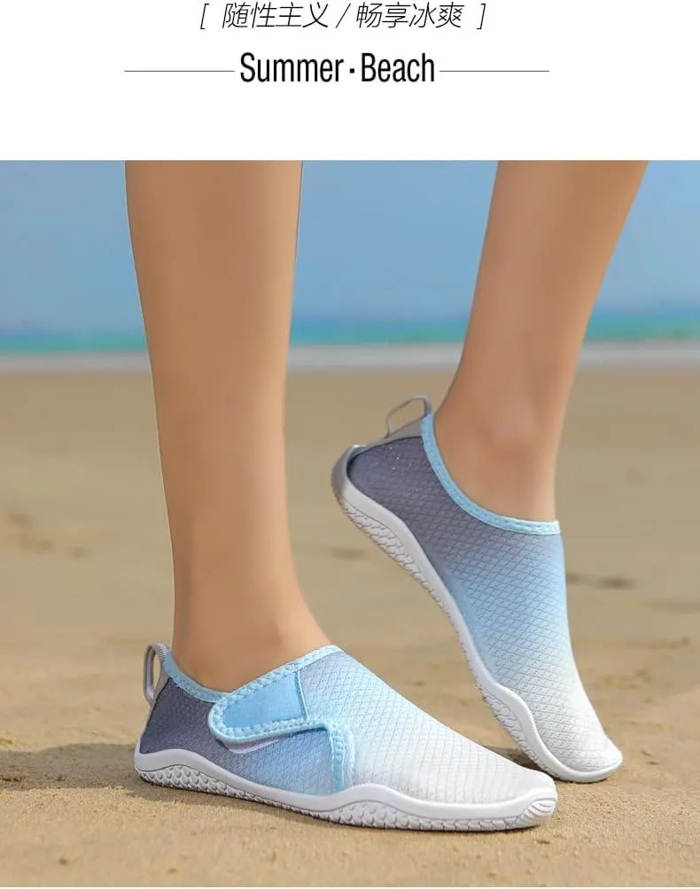Grounded Footwear for Women Lightweight Non-Slip Athletic Barefoot Shoes Quick Dry Breathable Aqua Sock Shoe Hiking Swim Beach Surf Yoga Sport Shoes