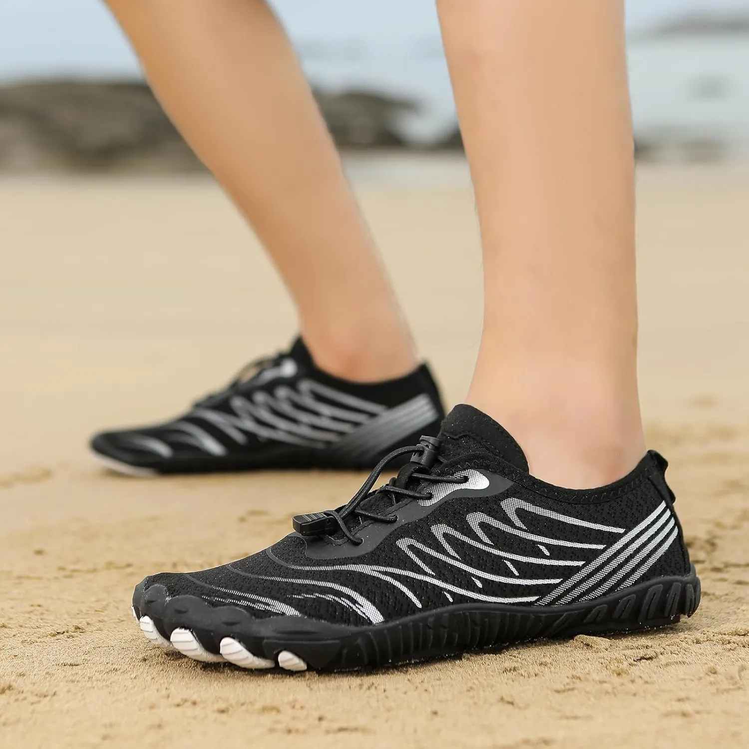 Grounded Footwear, Grounding Shoes with Copper for Women Men, Quick Dry Hiking Sneakers, Breathable Soft Trail Running Shoes for Both Genders