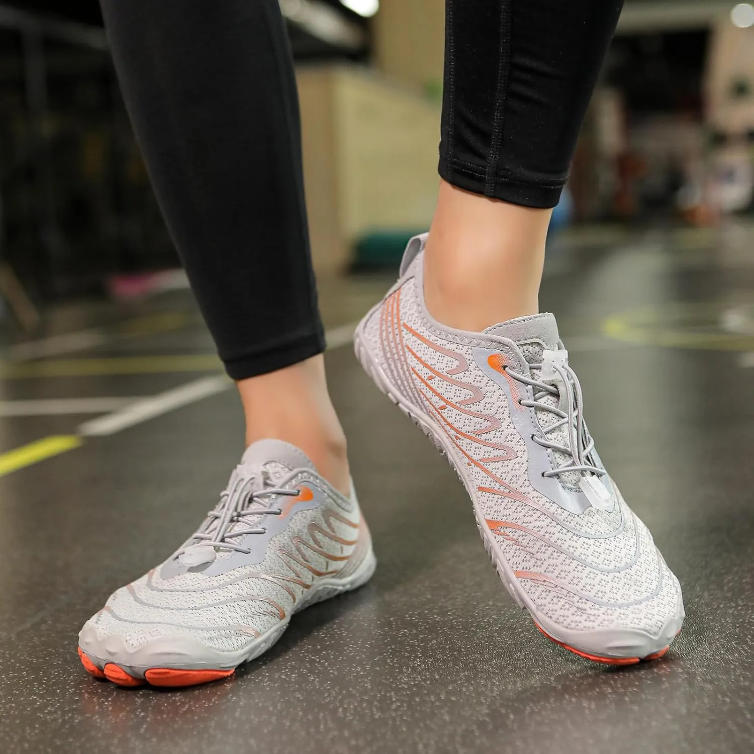 Grounded Footwear, Grounding Shoes with Copper for Women Men, Quick Dry Hiking Sneakers, Breathable Soft Trail Running Shoes for Both Genders