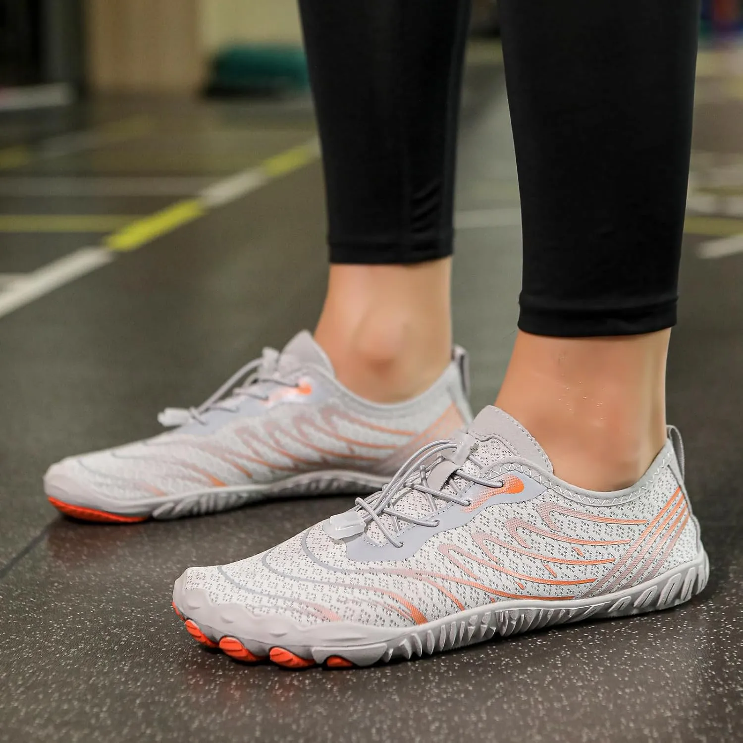 Grounded Footwear, Grounding Shoes with Copper for Women Men, Quick Dry Hiking Sneakers, Breathable Soft Trail Running Shoes for Both Genders