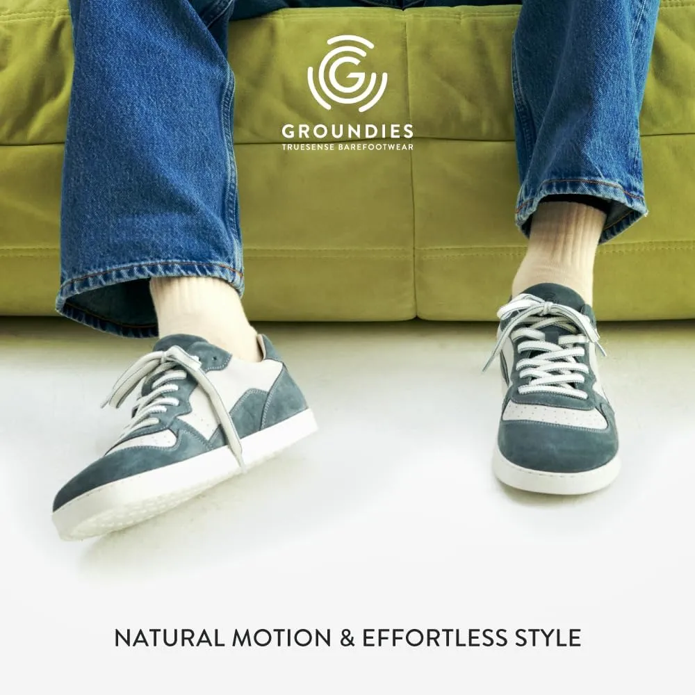 GROUNDIES Nova Barefoot Shoes for Women - Trainer Sneakers for Women with Foot-Friendly Wide Toe Box, Neutral Footbed, and Non Slip Zero Drop Outsole