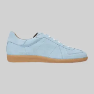Hans Light Blue Suede