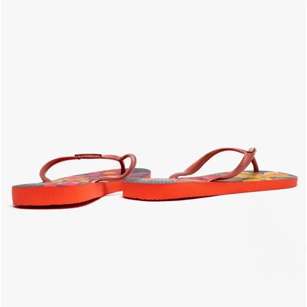 Havaianas HAV SLIM TROPICAL Womens Flip-Flops Salmon