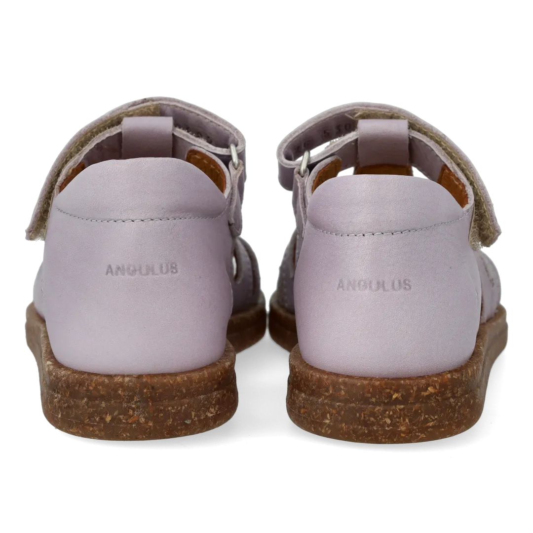 Heart sandal with sparkling glitter heart