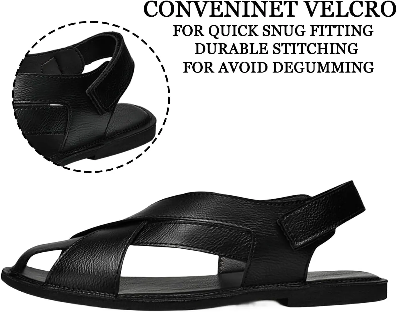 HESBITEUL Mens Sport Sandals Outdoor: Non-Slip MD Slide for Trail Hiking