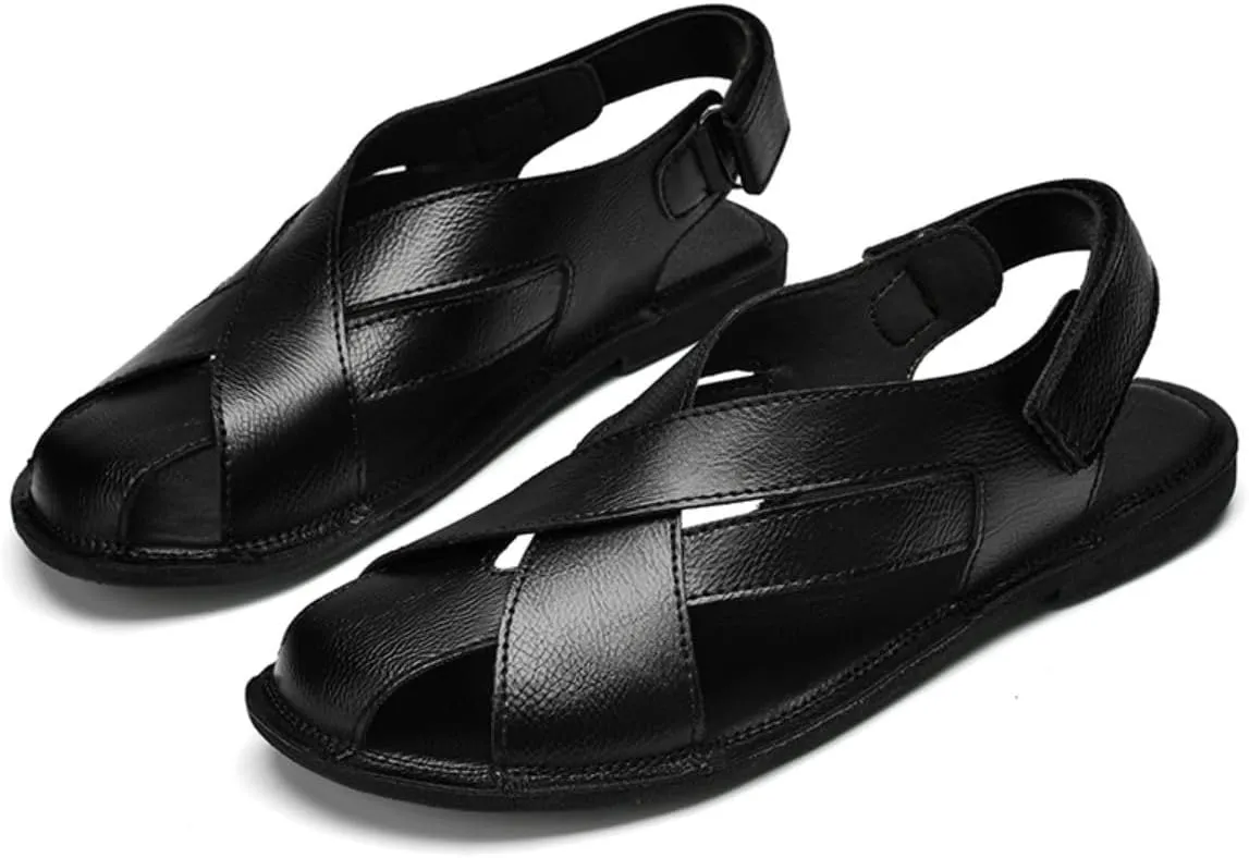 HESBITEUL Mens Sport Sandals Outdoor: Non-Slip MD Slide for Trail Hiking