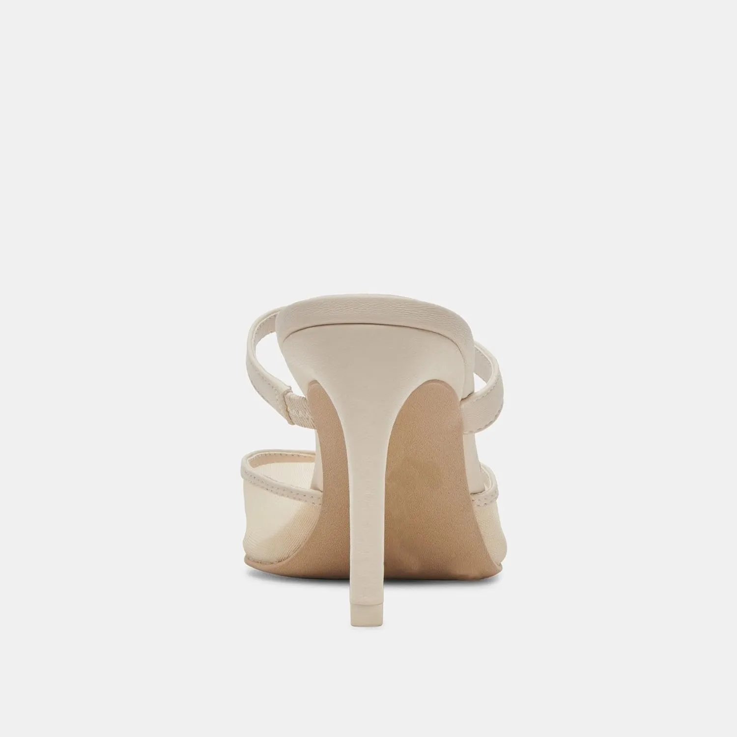 High Heel Mules for Women Closed Pointed Toe Slip On Heeled Mules with Strap Backless Casual Comfortable Dress Mule Heel Pumps