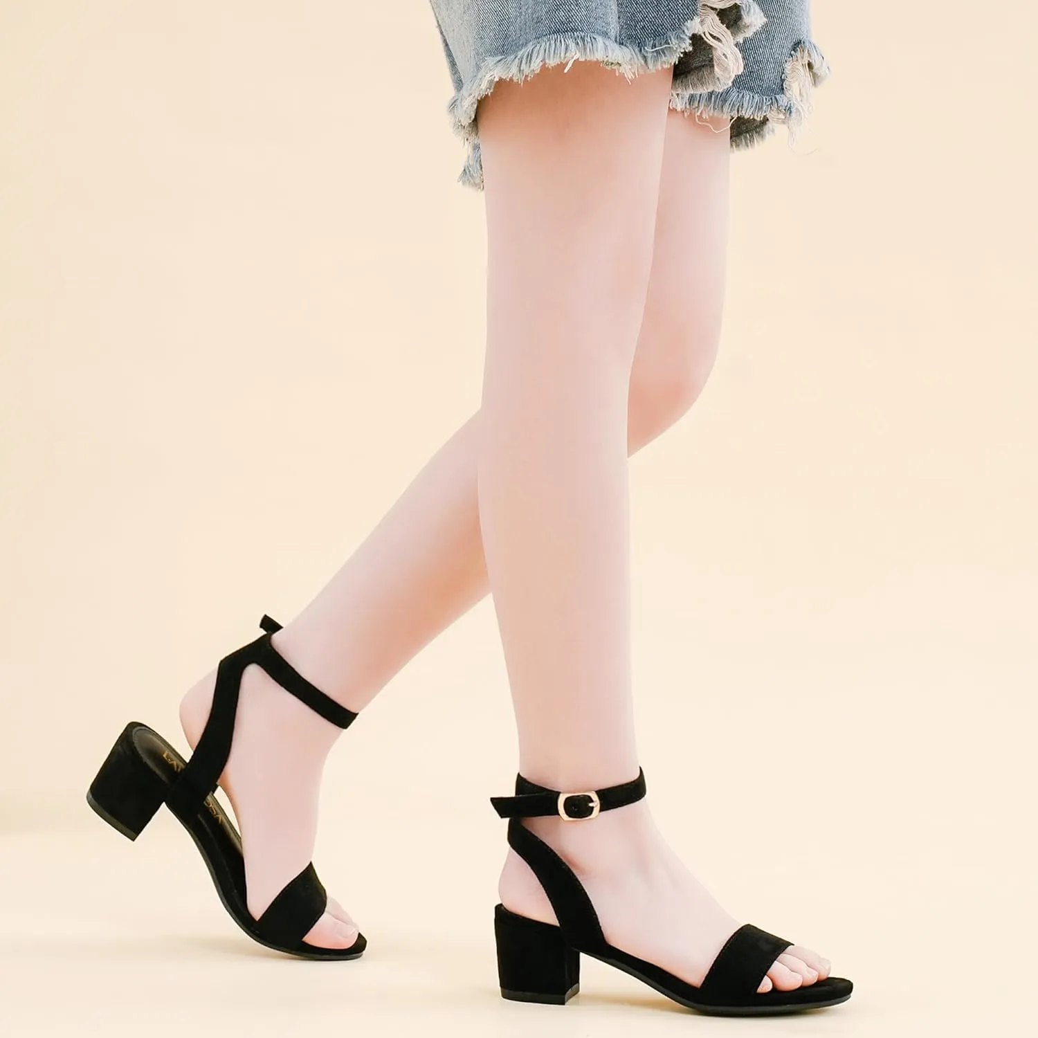 High Heels for Kids Open Toe Dress Shoes for Girls Ankle Strap Pump Shoes Flower Girl Sandals Wedding Party for Little Big Kids