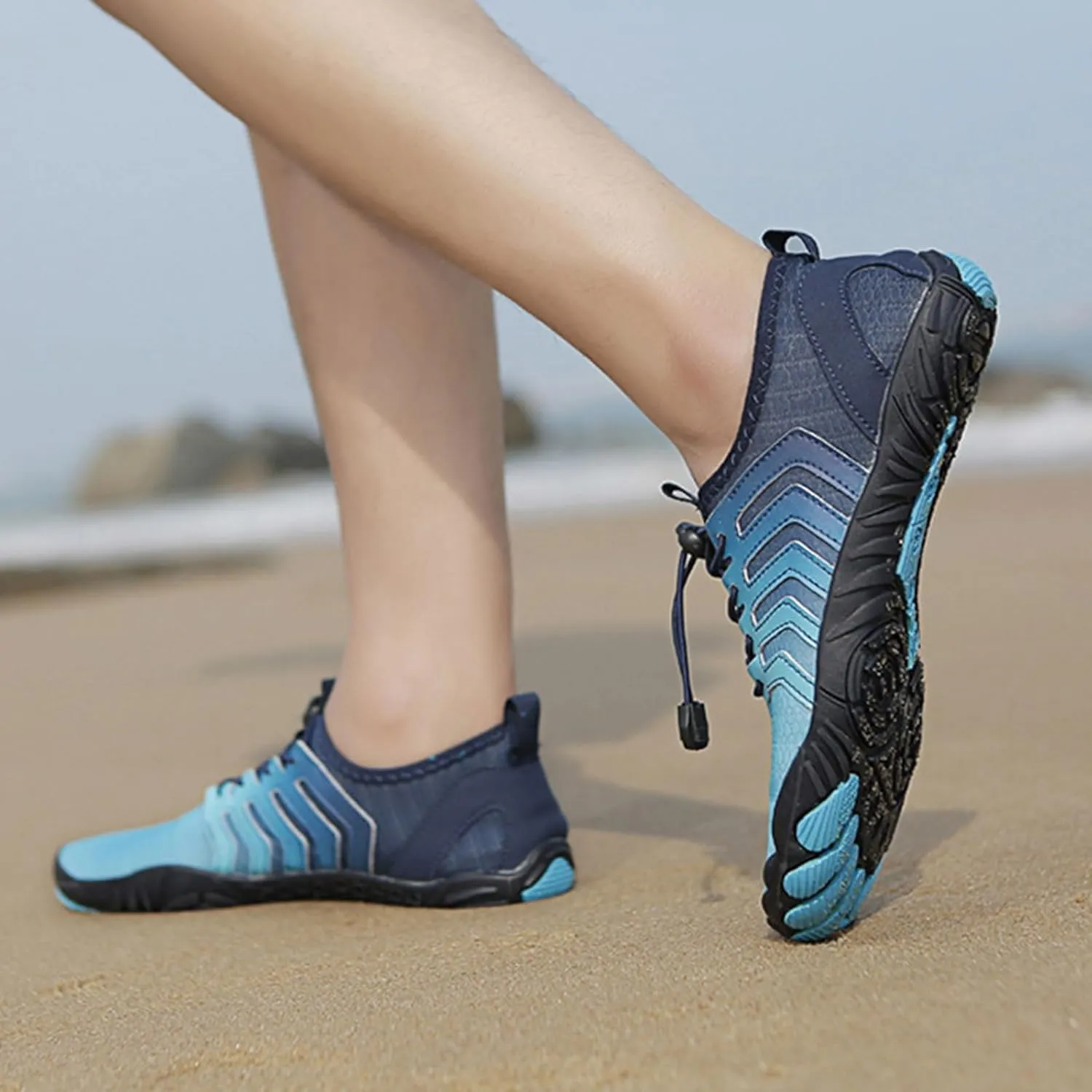 Hike Barefoot Shoes for Women Men Non-Slip Breathable Athletic Footwear,Quick-Dry&Wide Toe Box Trail Swim Camping Water Shoes,Outdoor Lightweight Comfortable Athletic Barefoot Footwear
