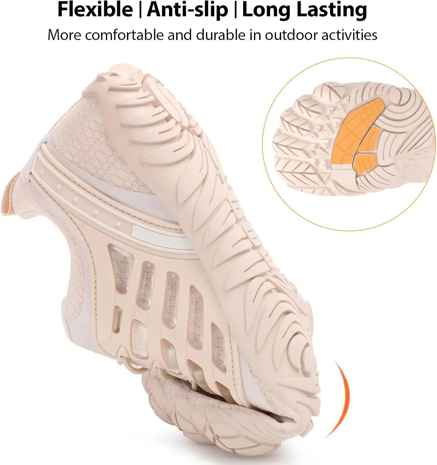 Hike Barefoot Shoes Women Wide Toe Box Zero Drop Minimalist Shoes for Workout Cross-Trainer Walking Hiking Water Grounded Footwear