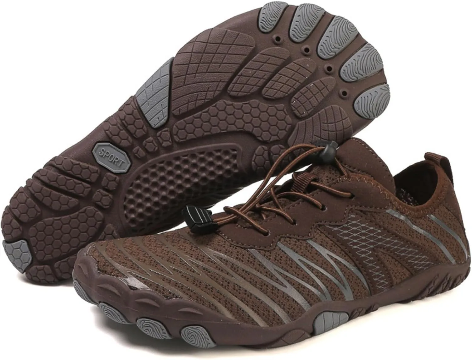 Hiking Barefoot Footwear Womens Shoes Women Healthy Non-Slip Grounded Footwear Barefoot Shoes for Women Quick Dry Hiking Sneakers Wide Toe Box Healthy Non-Slip Lightweight Athletic Shoe