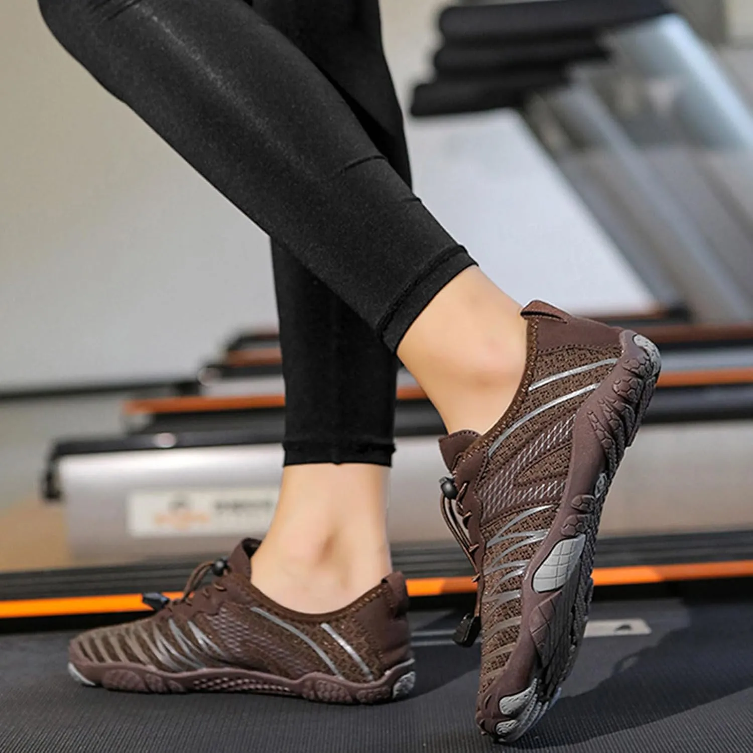 Hiking Barefoot Footwear Womens Shoes Women Healthy Non-Slip Grounded Footwear Barefoot Shoes for Women Quick Dry Hiking Sneakers Wide Toe Box Healthy Non-Slip Lightweight Athletic Shoe