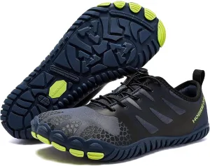 HOBIBEAR Wide Toe Box Barefoot Shoes for Men Women Gym Minimalist Cross-Trainer Running Hike Grounded Footwear Non Slip Zero Drop