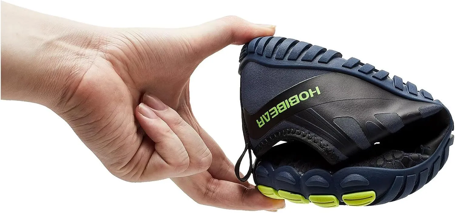 HOBIBEAR Wide Toe Box Barefoot Shoes for Men Women Gym Minimalist Cross-Trainer Running Hike Grounded Footwear Non Slip Zero Drop