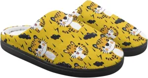 Home Slippers for Kids Non Slip House Slippers for Boys Girls, Warm Soft Fuzzy Slippers for Indoor Outdoor