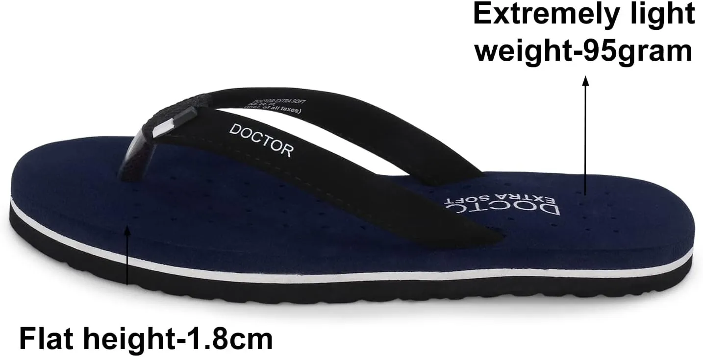 House Slipper for Women's Care Dr Orthopaedic Super Comfort Fitting Flat Cushion Chappal Flip-Flop for Ladies and Girl’s OR-D-19