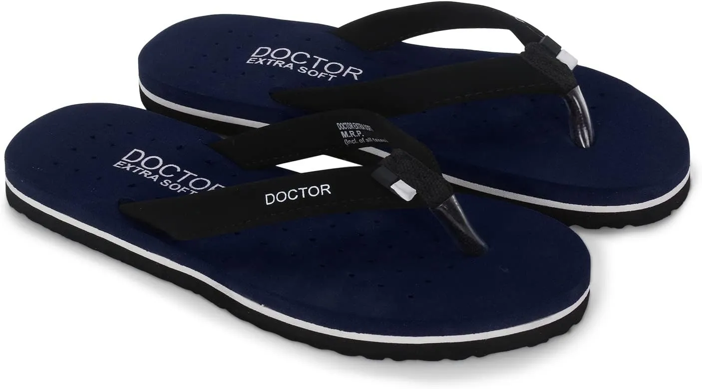 House Slipper for Women's Care Dr Orthopaedic Super Comfort Fitting Flat Cushion Chappal Flip-Flop for Ladies and Girl’s OR-D-19