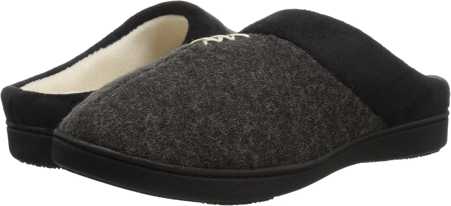isotoner Women's Marisol Slip On Cushioned Slipper with All Around Memory Foam for Indoor/Outdoor Comfort