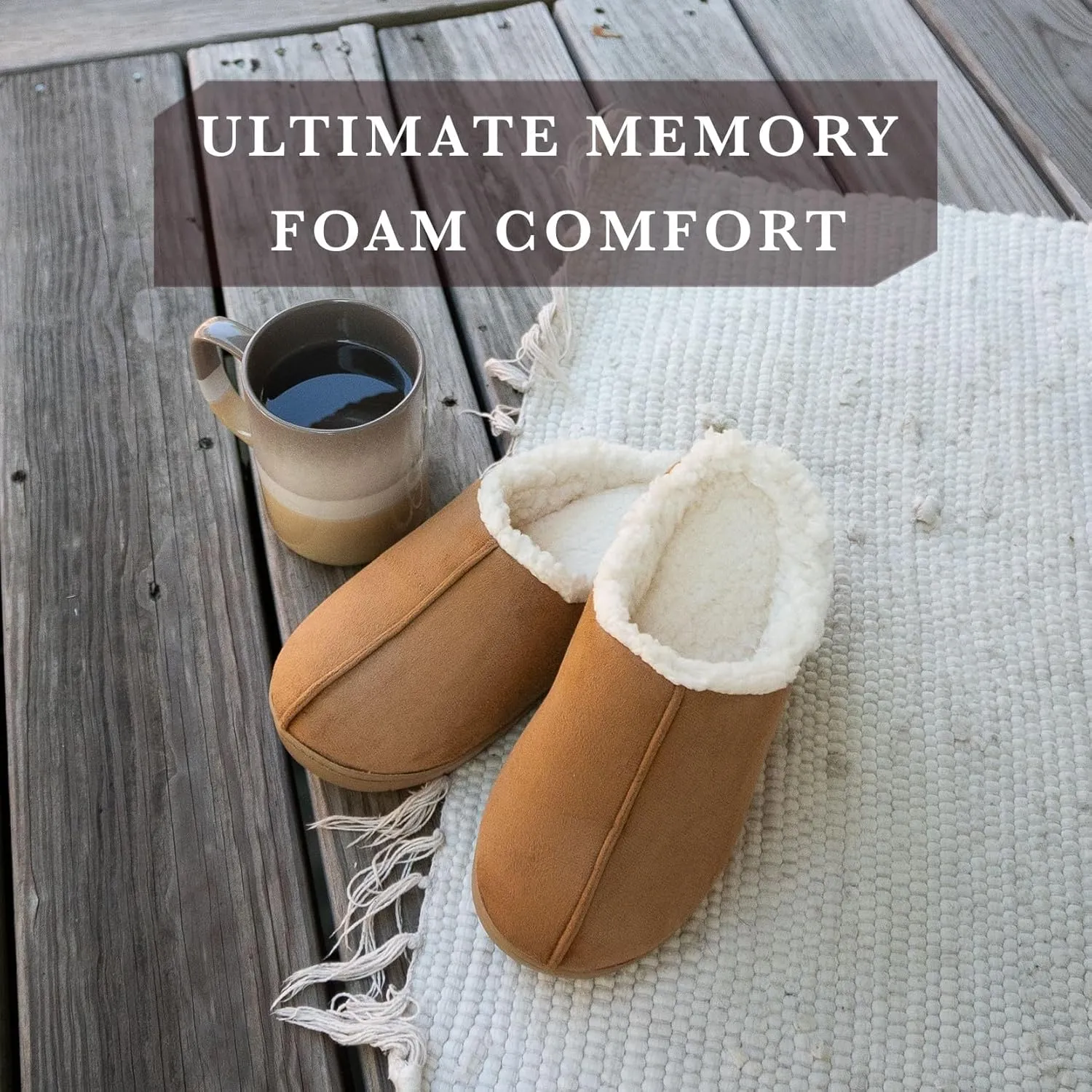 isotoner Women's Microsuede Hoodback Slipper: Non-Slip Sole, Indoor/Outdoor, Memory Foam, Machine Washable