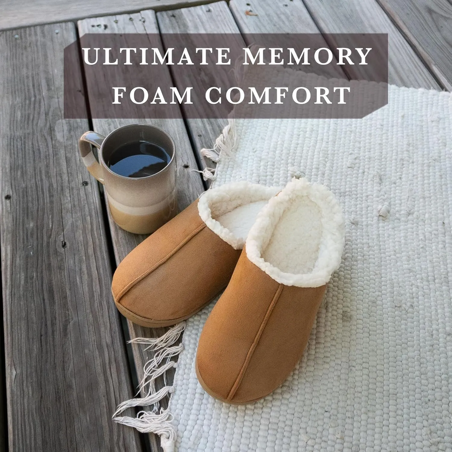 isotoner Women's Microsuede Hoodback Slipper: Non-Slip Sole, Indoor/Outdoor, Memory Foam, Machine Washable