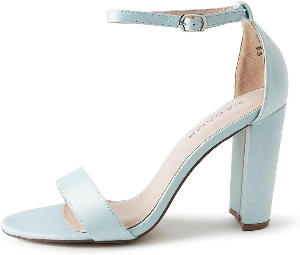 J. Adams Shirley Heels for Women - Ankle Strap High Heel Dressy Sandals