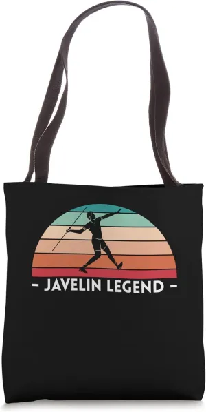 Javelin Legend - Javelin Throw Javelin Thrower Tote Bag