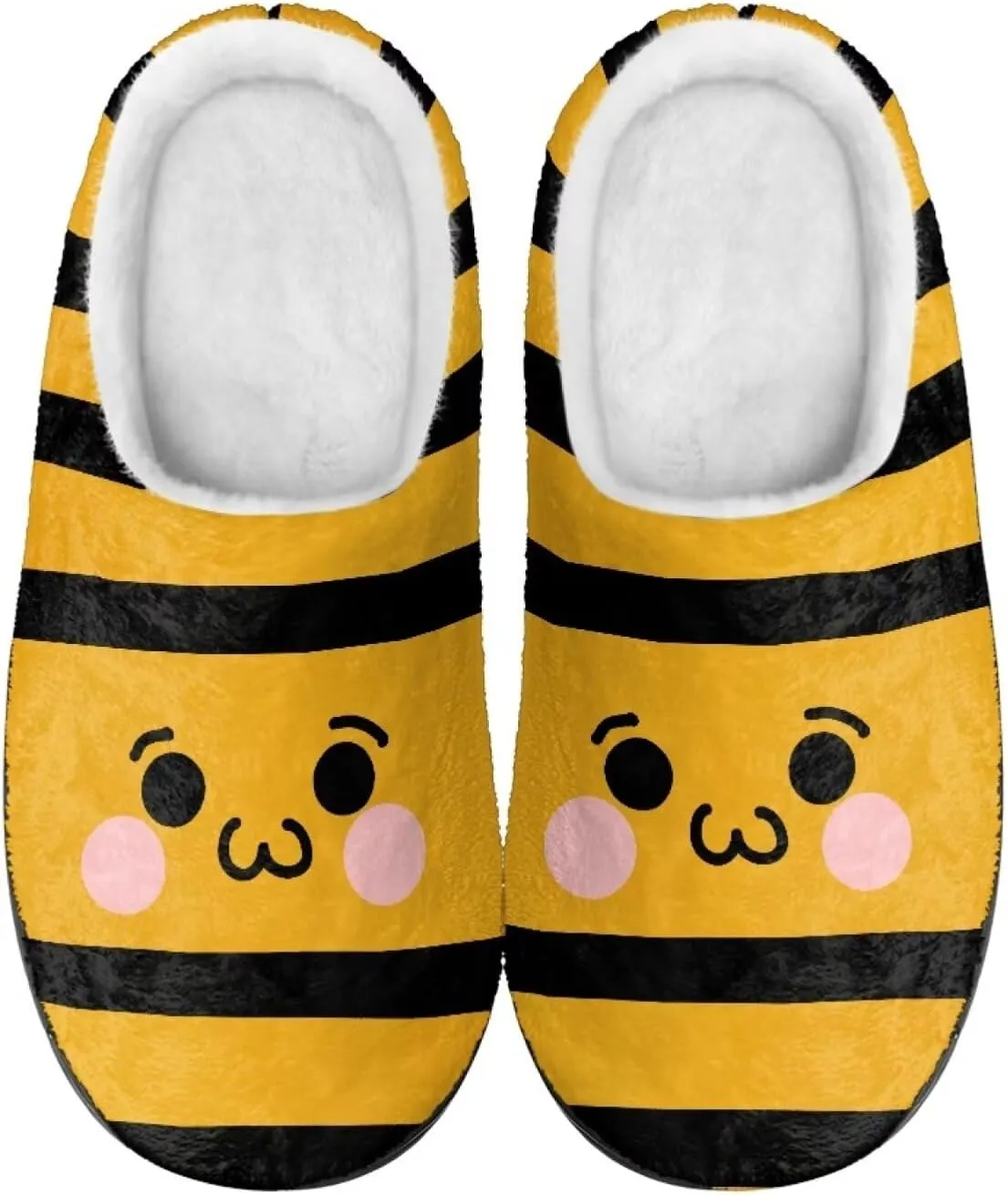 Jeiento Dragonfly Slippers for Women Warm Closed Toe Slipper Winter House Shoes Fuzzy Slippers