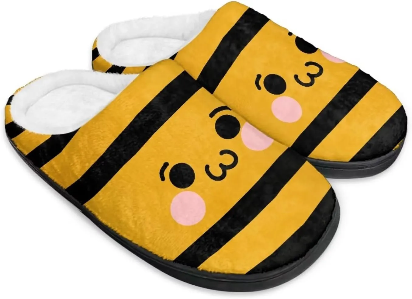 Jeiento Dragonfly Slippers for Women Warm Closed Toe Slipper Winter House Shoes Fuzzy Slippers