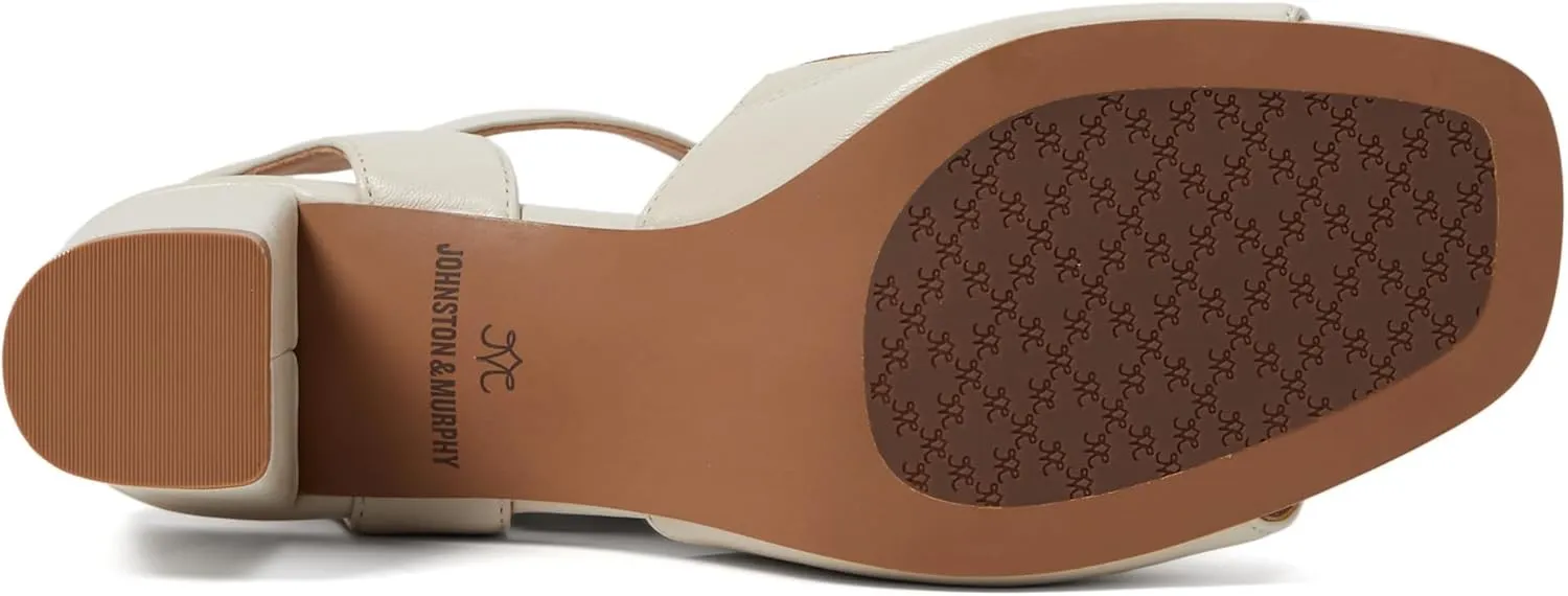 Johnston & Murphy Women's Evelyn Ankle Strap Sandal Slipper