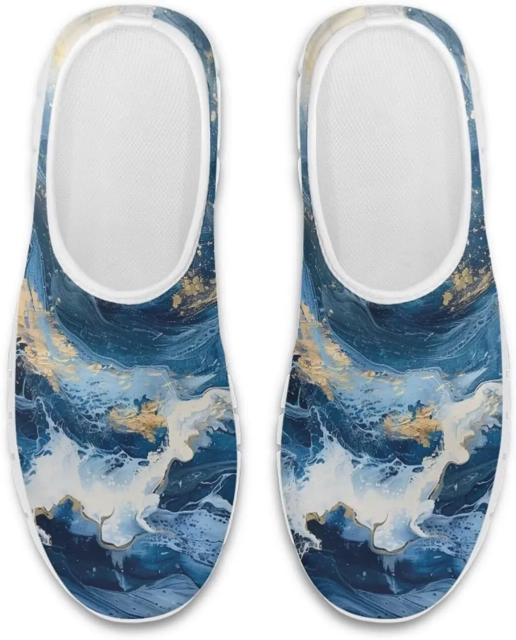 JoyLamoria Boho Elephant Walking Shoes Art Travel Travel Clog Slip on Causal Loafer Fashion Sneakers for Men Women