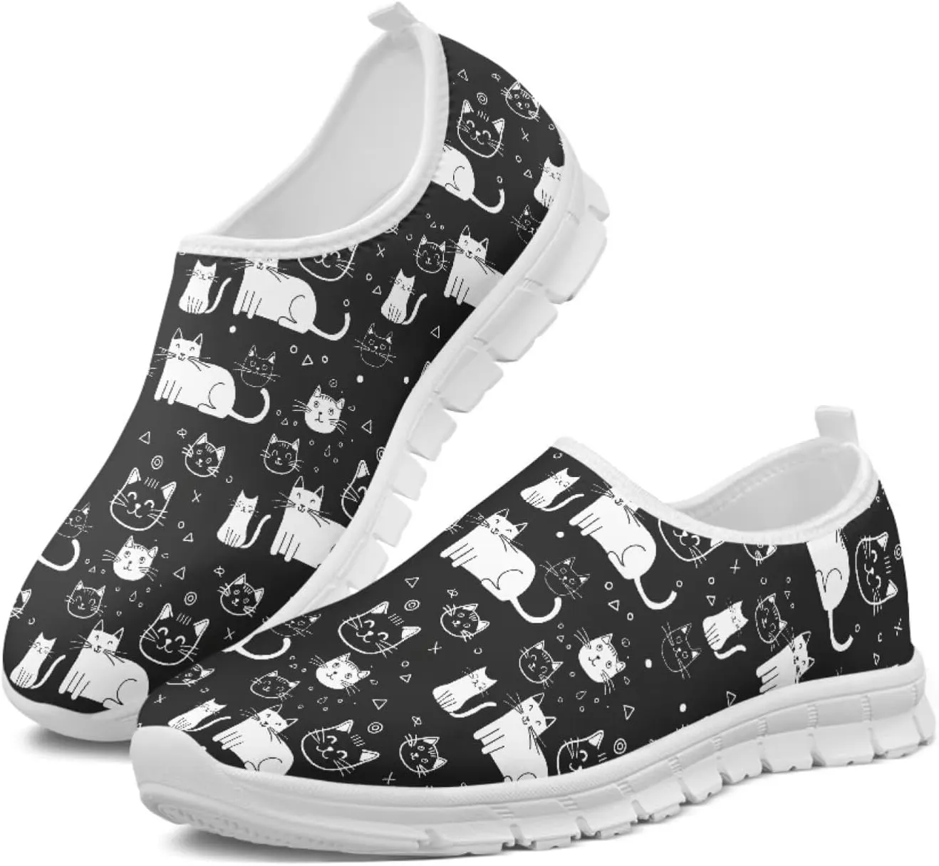 JoyLamoria Boho Elephant Walking Shoes Art Travel Travel Clog Slip on Causal Loafer Fashion Sneakers for Men Women