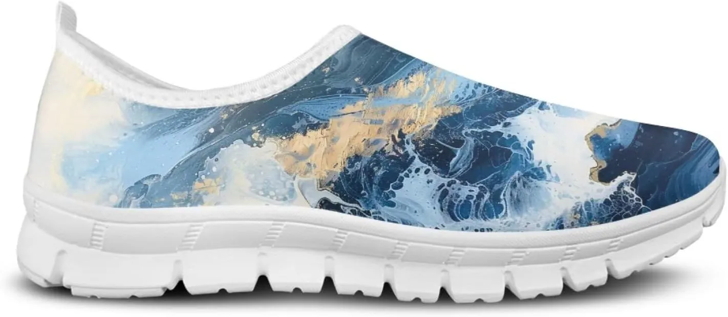 JoyLamoria Boho Elephant Walking Shoes Art Travel Travel Clog Slip on Causal Loafer Fashion Sneakers for Men Women
