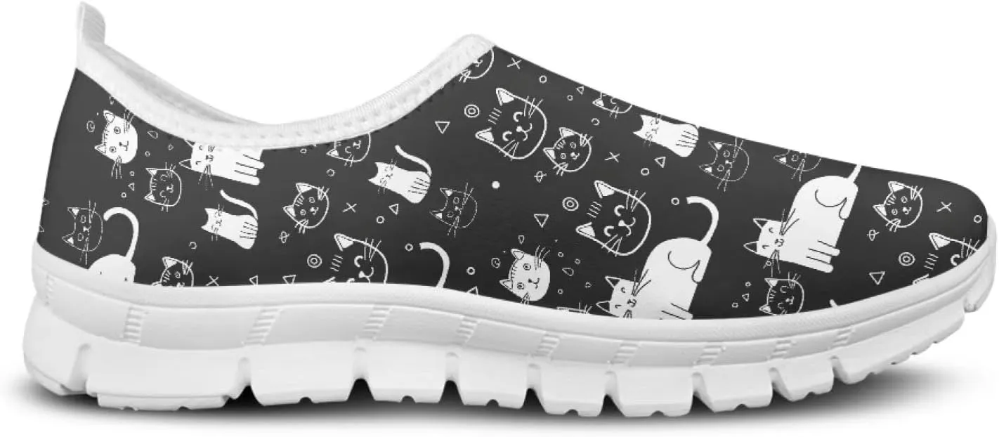 JoyLamoria Boho Elephant Walking Shoes Art Travel Travel Clog Slip on Causal Loafer Fashion Sneakers for Men Women